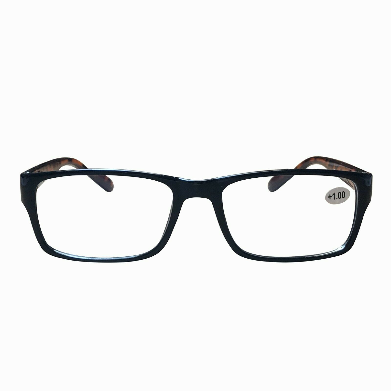 9 Pairs Unisex Rectangular Blue Light Blocking Reading Glasses Spring Hinge Readers