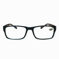 thumbnail image 2 of 10 Pairs Womens Mens Unisex Rectangular Blue Light Blocking Reading Glasses Spring Hinge Readers +4.00, 2 of 6