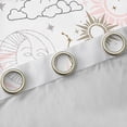 thumbnail image 4 of Homewish Cartoon Tribal Moon Blackout Curtains Set of 2 (52x84 Each) for Teens, Constellation Stars Sun Window Curtains, Hippie Bohemian Style Curtains and Drapes, Curtains and Drapes Decor, 4 of 6