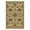 Cream, variant on Tayse Sensation Area Rug 4853 Traditional Black Vines Circles 2' x 3' Rectangle