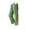 thumbnail image 4 of Women Casual Lightweight Elastic Waist Pants with Pockets Cotton Linen Cropped Pants Loose Solid Color Trousers by Yigetop Light green 3XL, 4 of 5