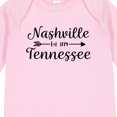 thumbnail image 4 of Inktastic Nashville Tennessee Est.1779 Boys or Girls Long Sleeve Baby Bodysuit, 4 of 5