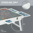 thumbnail image 6 of Jumbl 1000 Piece Puzzle Table with Drawers and Felt Surface, 23x31 Inch, 6 of 9