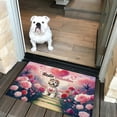 thumbnail image 2 of Hello Valentine’s Day Havanese Flower Crown Romantic Pink Floral Doormat Havanese Dog Lover Gifts Idea Indoor Outdoor Welcome Mat - 00031, 2 of 5