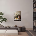 thumbnail image 2 of ZHONGYUTONG Farmhouse Daisy Wall Art Rustic Floral Canvas Prints Vintage Country Flower Pictures for Kitchen Bathroom Wall Decor Framed (24.00" x 36.00"), 2 of 5