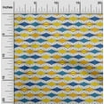 thumbnail image 2 of oneOone Cotton Cambric Yellow Fabric Asian Block Dress Material Fabric Print Fabric By The Yard 42 Inch Wide, 2 of 4