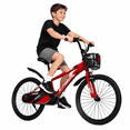 thumbnail image 3 of ICEELF 20 inch Kids Bike, Carbon Steel Frame, Dual Brakes, Adjustable Seat, Kickstand for Boys Girls Ages 3-12, 3 of 9