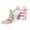 Pink, variant on DKMOCO Foldable Toddler Slideļ¼Kids Slide with Basketball Hoop & Ring Toss, Indoor Outdoor Playset for kids 1-3, White Gray