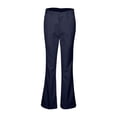 thumbnail image 1 of High - End Men's Micro Flared Pants - Business Gray, Loose Straight Leg, High - Waisted (Repeated), 1 of 7