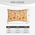 thumbnail image 4 of Naloa Various Bread Pillowcase, Throw Pillowcase, Wrinkle-Free, Stain-Resistant with Hidden Zipper for Bedroom Sofa-16"x24", 4 of 6