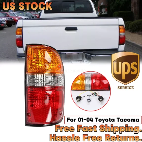 Tail Light Rear Lamp Assembly for 01-04 Toyota Tacoma Pickup Passenger Right RH