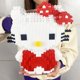 thumbnail image 2 of Hello Kitty Kuromi My Melody Sanrio Anime Peripheral Cartoon Kawaii Cute Building Blocks, juguetes ensamblados, decoración creativa, regalo, 2 of 5