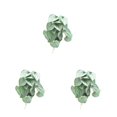 thumbnail image 2 of mmirethe Plastic Tropical Terrarium Plants - Freshness And Elegance For Home Plants Artificial Decorations Watermelon Leaf 3Set, 2 of 6