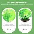 thumbnail image 3 of Siliaire Plastic Aquarium Plants for Betta Fish Tank Decor Realistic Green Fake Plants for Aquarium Decor Tall 20Pcs, 3 of 6