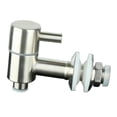 thumbnail image 1 of Luzkey Distributeur de Boissons Robinet de Remplacement Robinet de Boisson Étanche Cuisine Réutilisable Distributeur de Jus Robinet pour Boisson Froide Acier Inoxydable, 1 of 8