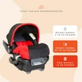 thumbnail image 3 of Baby Trend Ally 35 Infant Car Seat with Side Impact Protection in Mars Red, 3 of 12