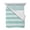 Teal Green, variant on Quilts Full Size Bedding Set, Cream Striped Lightweight Quilted Comforter, Farmhouse Vintage Brown Stripes Soft Reversible Bedspread Coverlet with Pillow Covers for All Season, 78" x 90"