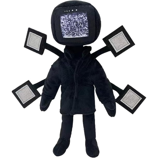 Skibidi muñeca de peluche de inodoro, juguetes coleccionables, regalos para niños, fanáticos, adultos, cabezas de cumpleaños, figura de juego de Anime divertida
