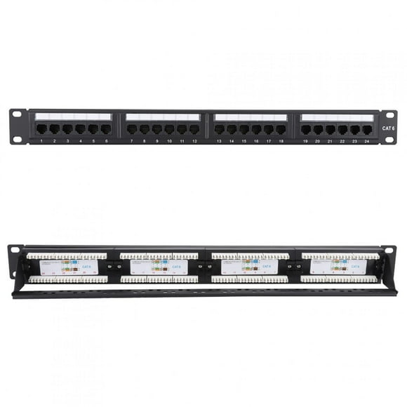CA Cable Rack24 Port Mountable Data Data Patch Panel Network Cable Rack Remarkable Clarity