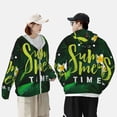 thumbnail image 2 of KLL Tropical Summer Vibes Print Men's Women’s UPF 50+ Sun Protection Outdoor Hoodie Jacket Long Sleeve Fishing Hiking Performance Shirt- Large, 2 of 5