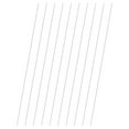 thumbnail image 1 of Uxcell Paquete de 10 Varillas Sólidas Redondas de Acero Inoxidable 304, 1.6x400mm Varillas Sólidas de Metal para Manualidades de Bricolaje[0.063x15.75IN], 1 of 6