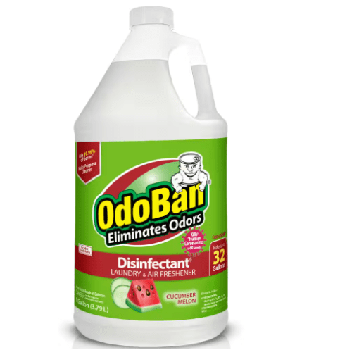 OdoBan 1 Gal. Cucumber Melon Disinfectant, Laundry and Air Freshener, Mold and Mildew Control, Multi-Purpose Concentrate