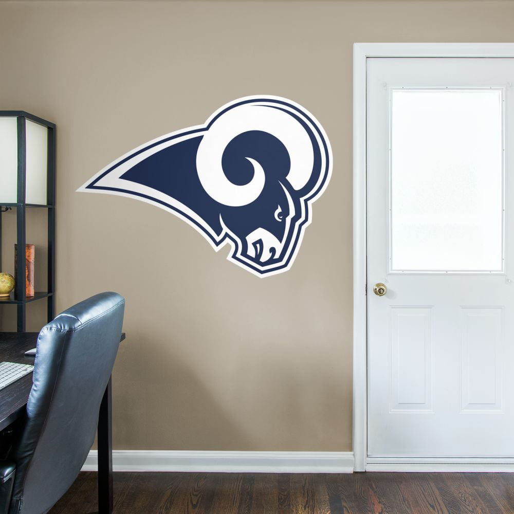 Removable Details about   Los Angeles Rams Logo Wall Decal For House or Office Decoration