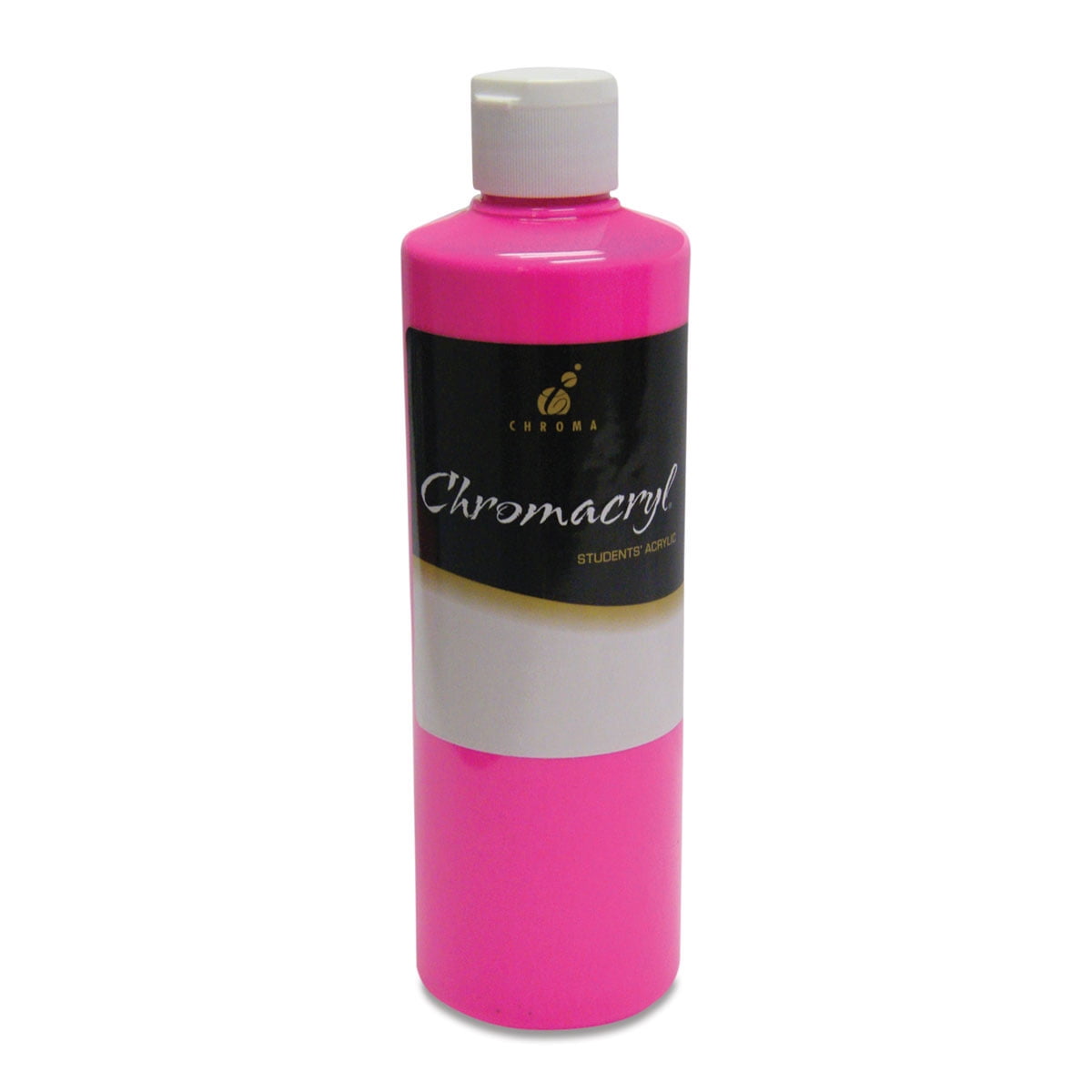 Chromacryl Students' Acrylic Paint Pint Neon Pink
