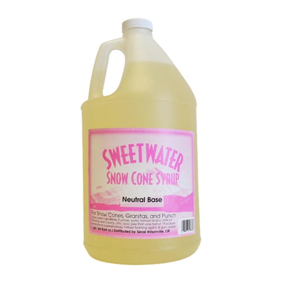 Sweetwater Snow Cone Neutral Base Syrup cs 4/1 gal