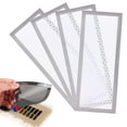 thumbnail image 2 of Gustave 4Pcs Floor Register Vent Cover 4"x10" Magnetic Air Vent Dustproof Bug Screen Mesh Covers for Home Ceiling Wall Floor Air Vent Filters, White, 2 of 7
