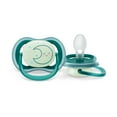 thumbnail image 6 of Philips Avent Ultra Air Day-Time/Night-Time Pacifier 6-18M, Deep Opal / Sleeping Moon, 3 Pack, SCF085/68, 6 of 11