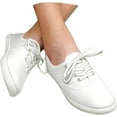 thumbnail image 3 of Women's Canvas Sneakers - Lightweight Walking Shoes & Solid color casual shoes, 3 of 7
