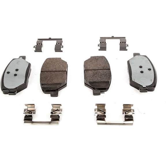 Front Brake Pad Set - Compatible with 2018 - 2021 Chevy Equinox 2.0L 4-Cylinder 2019 2020