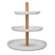 thumbnail image 1 of 3 Tier Serving Tray Round Trays Organizer Living Room Balcony Counter Storage Shelf for Dessert Cupcake Fruit Cosmetics, 1 of 5