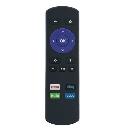 New IR Remote Control for Roku 1 3 4 HD LT XS XD Express 3900R 2700R 2450XB Premiere 4620XB 4210XB 3900R 2500Rw with 4 Channel Shortcut Buttons