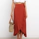 thumbnail image 5 of Falda casual Falda drapeada irregular Falda maxi asimétrica para mujer Fiesta de verano FLhrweasw Para estrenar, 5 of 7