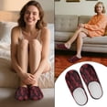 thumbnail image 5 of Chaqlin Spooky Hands Women's Fuzzy Slippers Soft Plush Comfy Non Slip Indoor Outdoor House Shoes Warm Cozy Memory Foam Sole Lightweight Anti Skid, 5 of 7