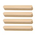thumbnail image 2 of DOLITY Drawer Handles, Wooden Cabinet Knobs, Kitchen Dresser Handle, Decorative Handles 4Pcs Straight, 2 of 9