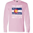 thumbnail image 3 of Inktastic Established August 1, 1876 Colorado Flag Long Sleeve T-Shirt, 3 of 5