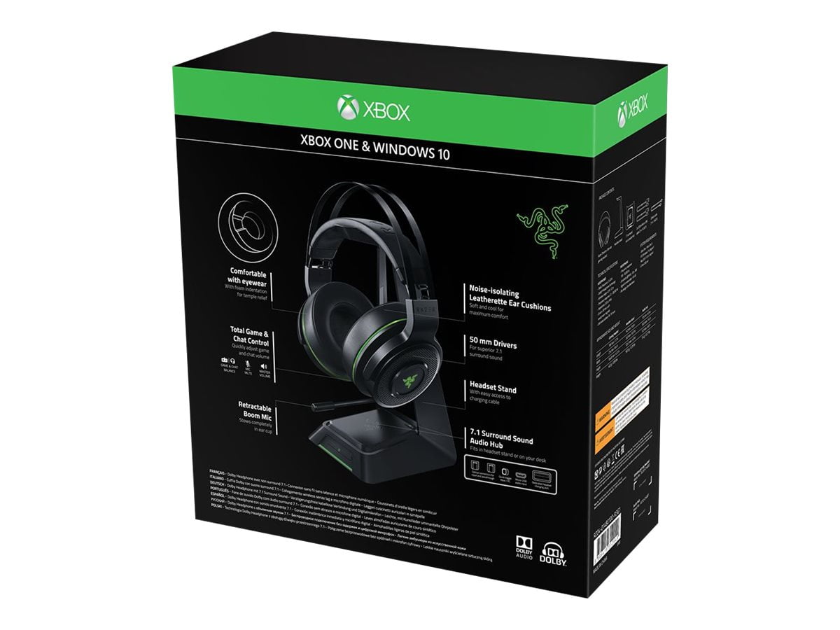 Razer Thresher Ultimate Headset 2.4 GHz Noise Isolating