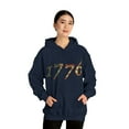 thumbnail image 5 of 1776 Declaration Of Independence US Flag Graphic Hoodie Sweatshirt, Sizes S-5XL, 5 of 9