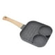 thumbnail image 5 of Sartén de 4 orificios Sartén para tortilla antiadherente resistente al calor para panqueques Hamburguesas Accesorio de cocina para cocina de gas e inducción Negro, 5 of 14