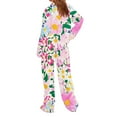 thumbnail image 5 of LOPECY-Sta Loungewear Sets Women 2 Piece Christmas Home Wear Long Sleeve Button Down Sleepwear 2 Piece Nightwear Women Pjs Sets, 5 of 8
