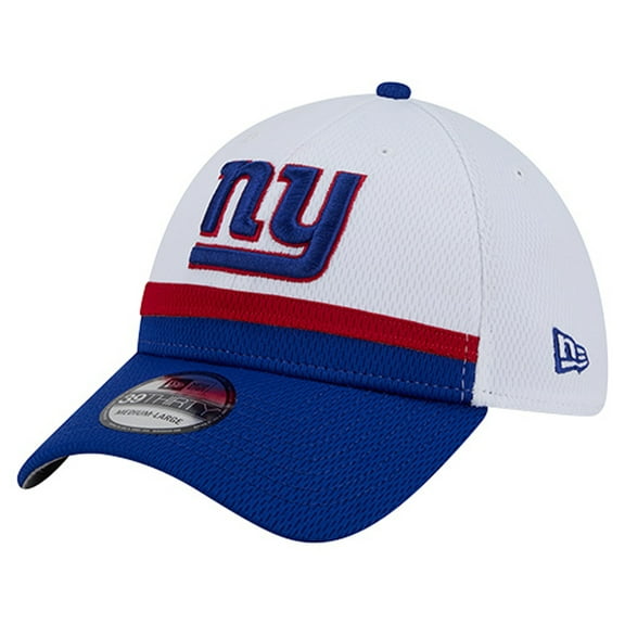 Men's New Era  White/Royal New York Giants Dashmark Rays 39THIRTY Flex Hat