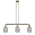 thumbnail image 3 of Innovations Lighting 213-S Stanton Stanton 3 Light 39" Wide Linear Chandelier - Brushed, 3 of 7