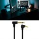 thumbnail image 2 of 3.5mm Male to 6.35mm Male Audio Cable 6.35mm 1/4" Mono 3.5mm 1/8\' TS Mono Jack Plug Aux Adapter 6FT, 2 of 4