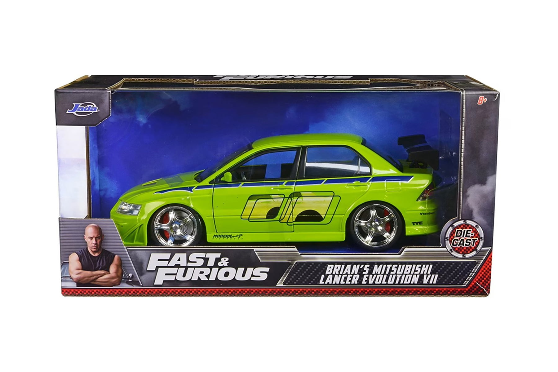 s1643 未開封 Jada TOYS LANCER EVOLUTION VⅢ Jada Toys Fast and