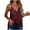 Red, variant on gakvbuo Plus Size Summer Tank Tops For Women 2023 Trendy Women's Shimmer Sequin Embellished Sexy Deep V-Neck Strap Cami Tanks Vest