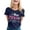 yue866-01-Navy, variant on KHONTS October Breast Cancer T Shirts for Women Pink Ribbon Tops Short Sleeve Tshirt Tees Funny Gifts Clothes 09-White XL