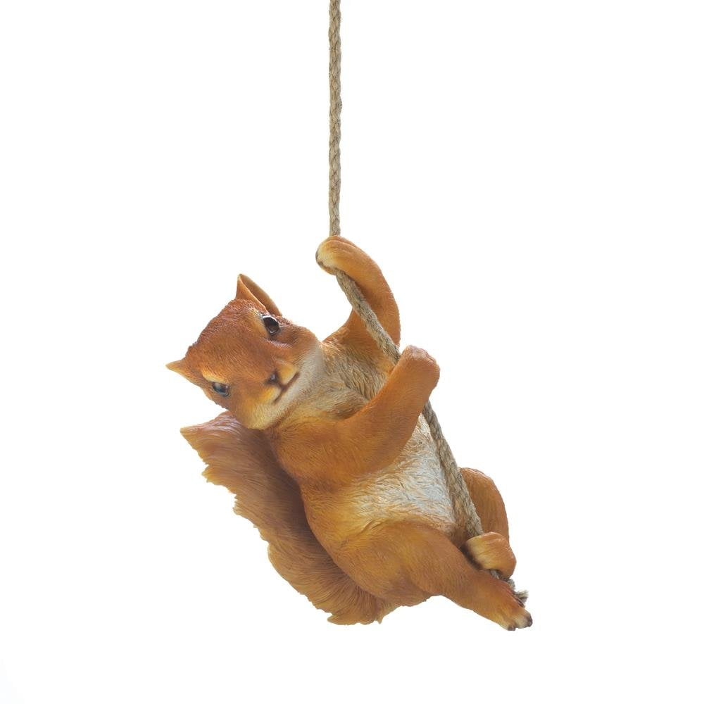 Hanging Decorations, Squirrel Outdoor Small Home Patio Porch Hanging Decor, 1pc (Sold by Case